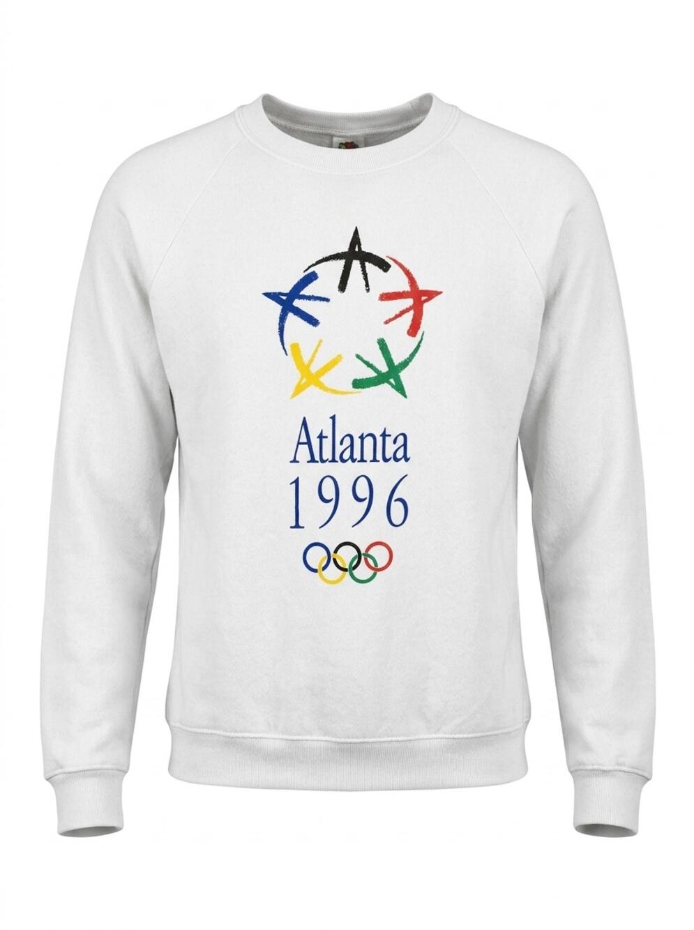 Vintage Fruit of the Loom 1996 Atlanta Olympics Sweatshirt Men Size L